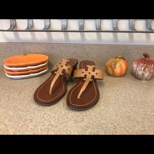 Tory Burch Moore Block Heel Sandals 7.5
